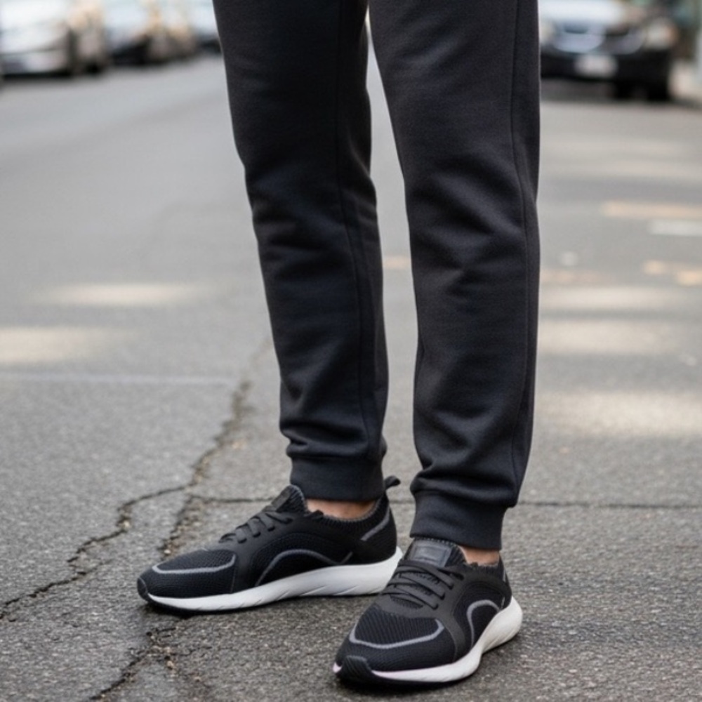 Good Man Brand Navy and White Sneakers